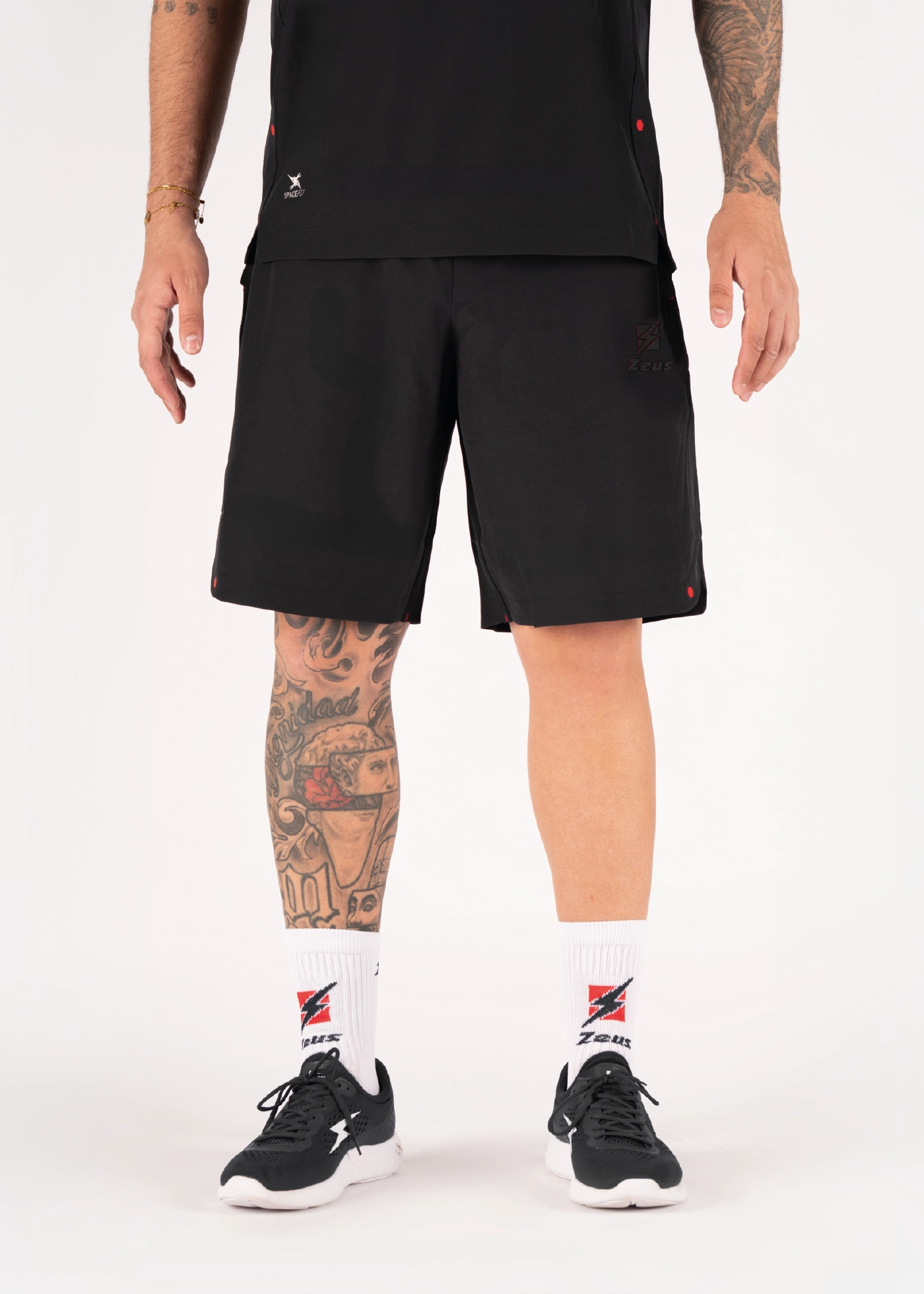DARK GREY/RED